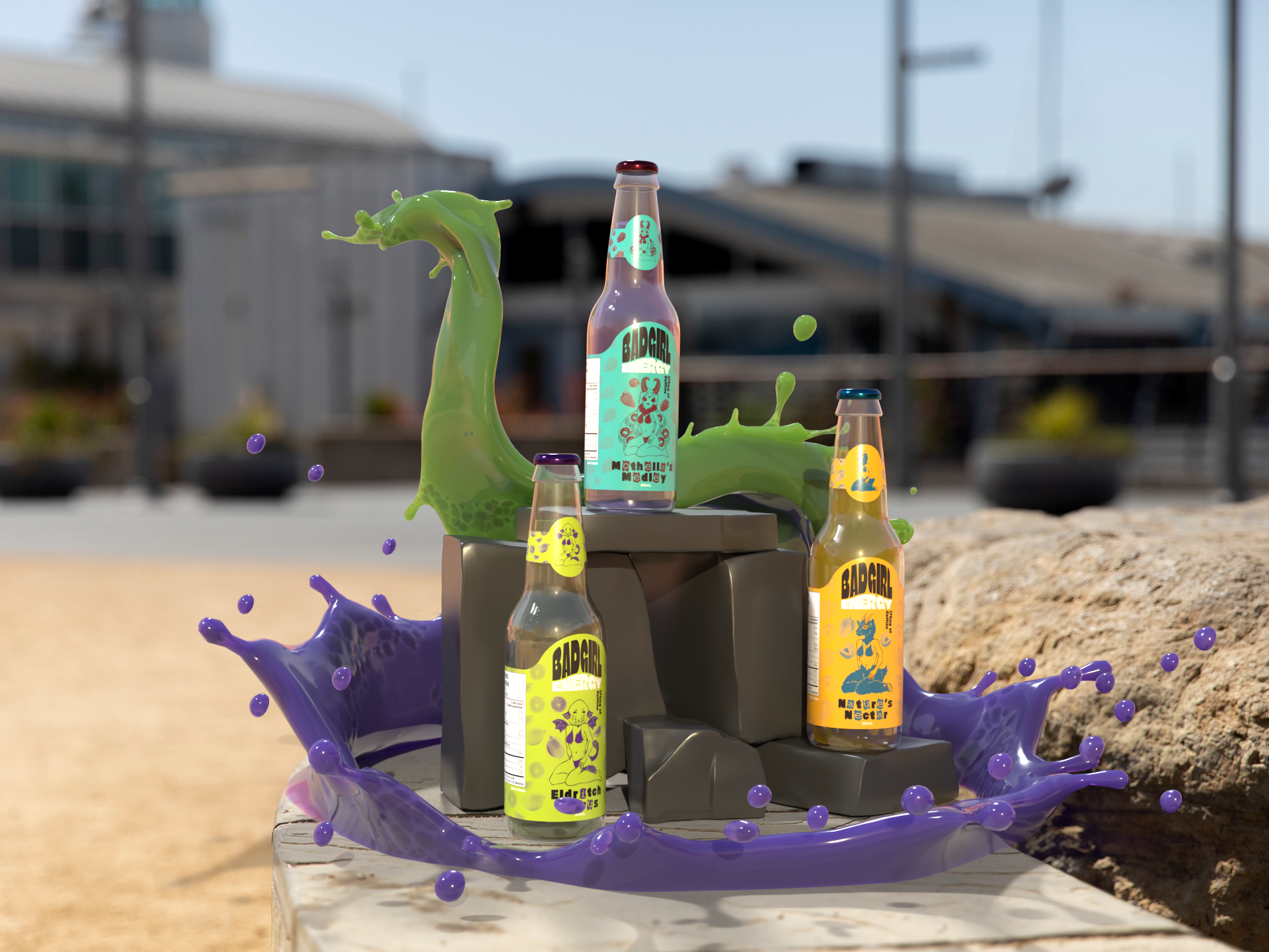 Bad Girl Energy Drink Soda Bad Girl Energy Drink Soda