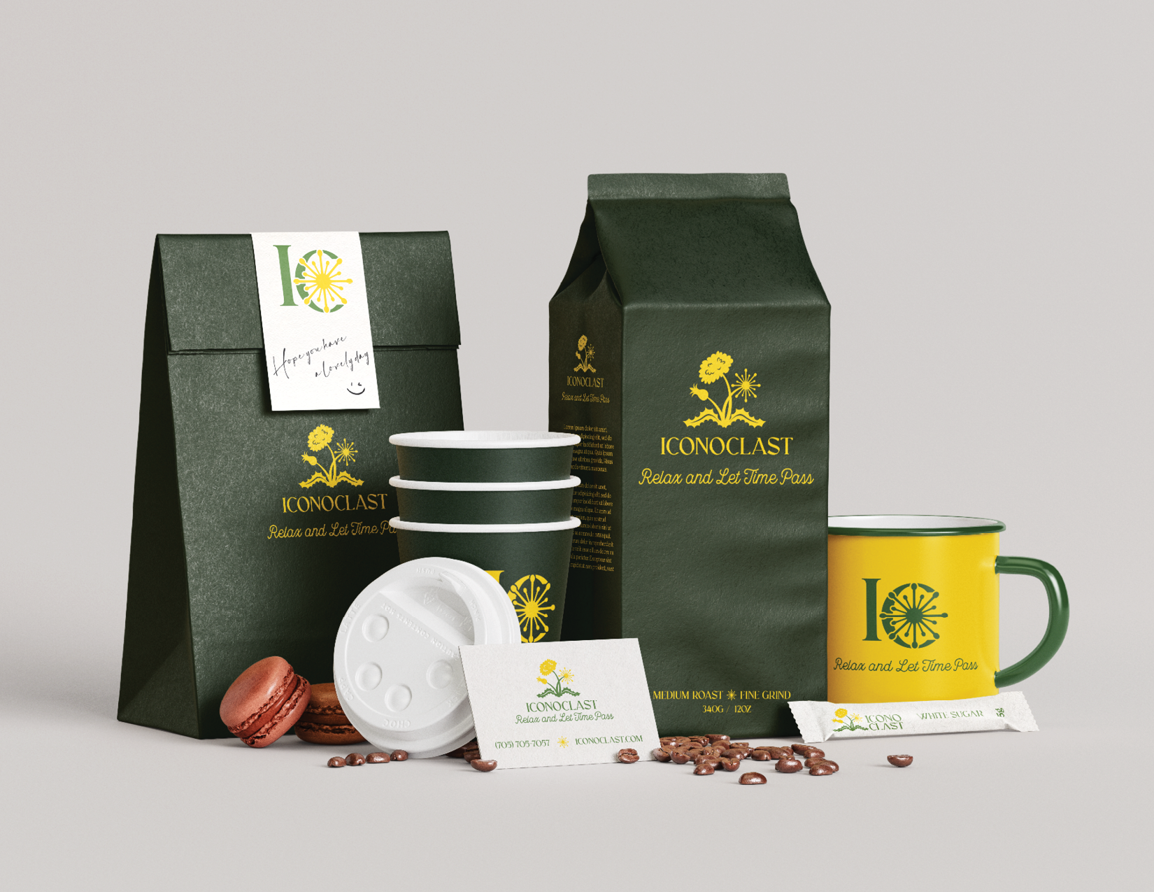 Iconoclast Cafe Branding Iconoclast Cafe Branding